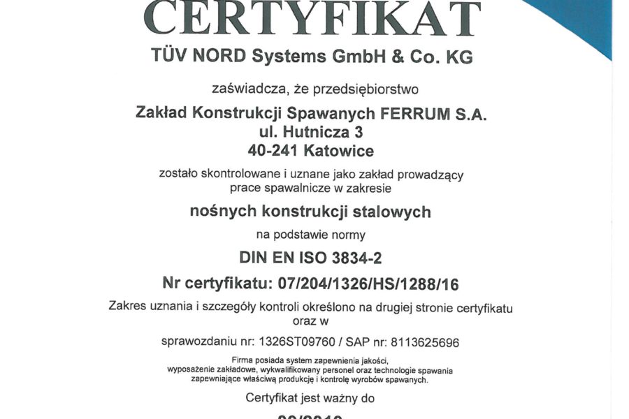 Certyfikaty