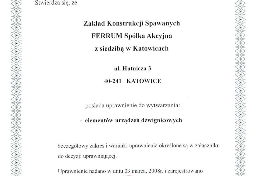 Certyfikaty
